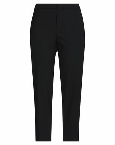 Chloé Woman Pants Black Virgin Wool, Elastane Cover