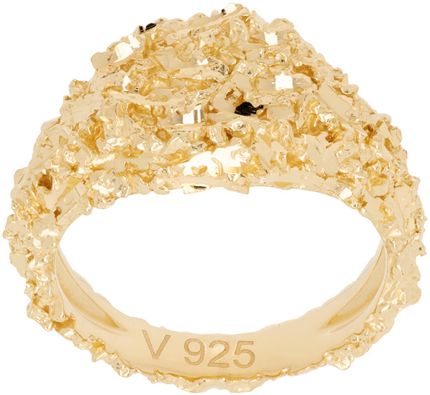 Veneda Carter SSENSE Exclusive Gold VC001 Ring Cover