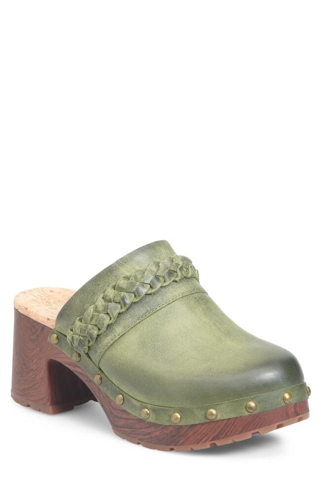 Kork-Ease Tilly Clog in Green Cover