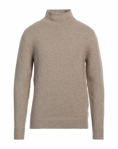 Fedeli Man Turtleneck Sand Cashmere Cover