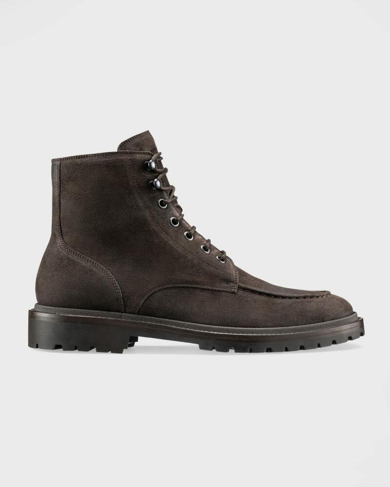 Koio Men's Milo Suede Lace-Up Combat Boots Cover