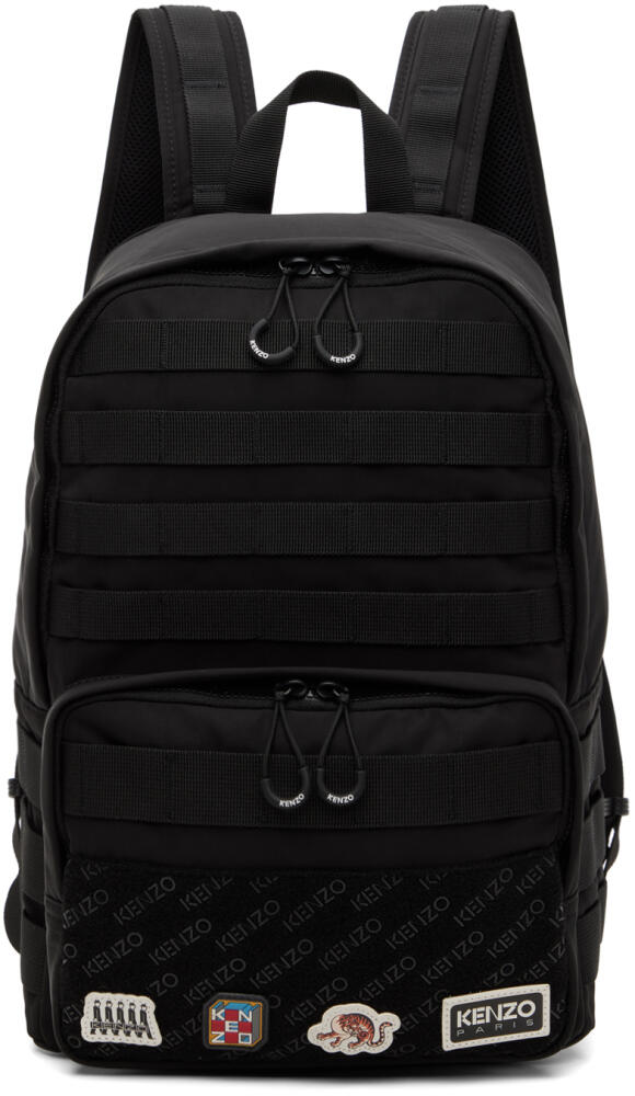 Kenzo Black Kenzo Paris 'KENZO Jungle' Backpack Cover