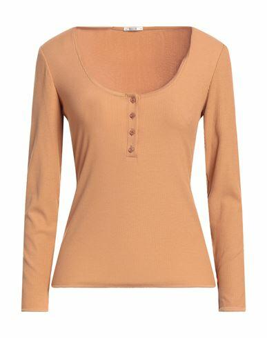 Wolford Woman Undershirt Camel Modal, Elastane Cover