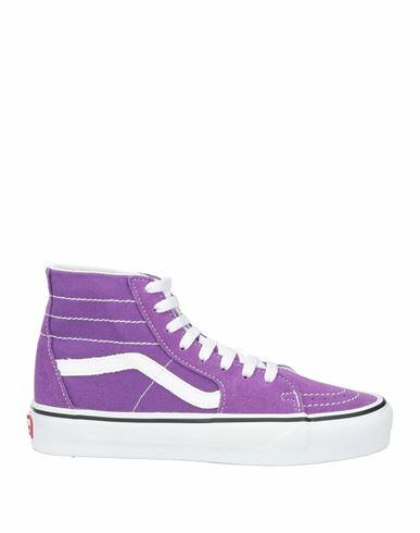 Vans Woman Sneakers Purple Soft Leather, Textile fibers Cover