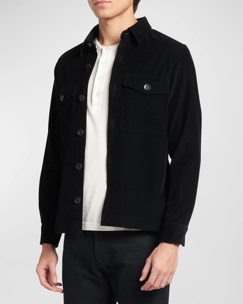 TOM FORD Men's Corduroy 2-Pocket Overshirt Cover