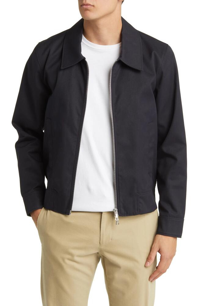 Officine Générale Marlin Bomber Jacket in Dark Navy Cover