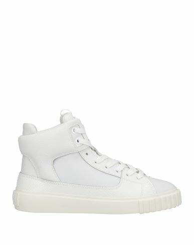 Just Cavalli Woman Sneakers Off white Soft Leather Cover