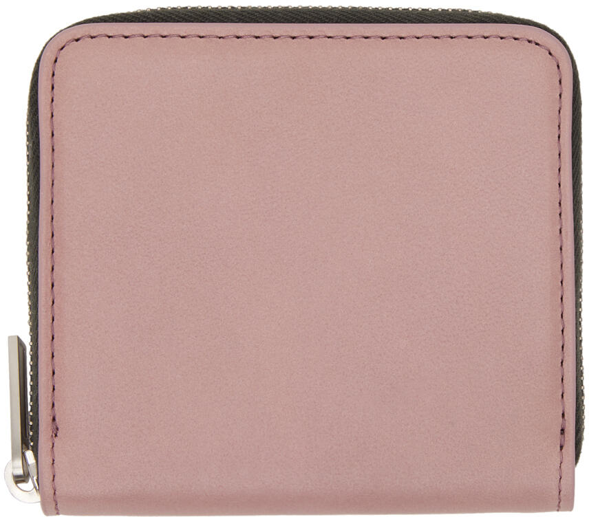 Rick Owens Pink Zipped Wallet Cover