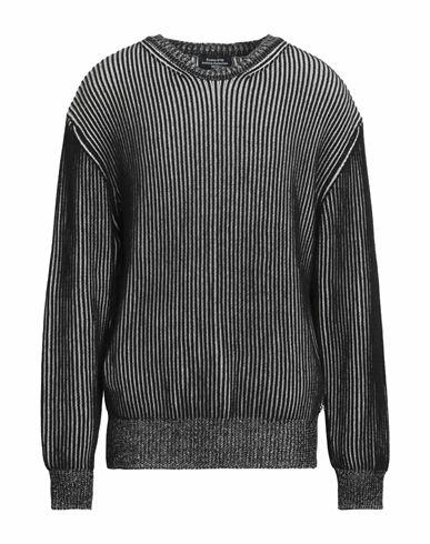 Études Man Sweater Black Organic cotton, Wool Cover