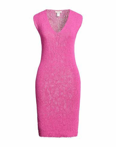 Homeward Clothes Woman Midi dress Fuchsia Polyamide Cover