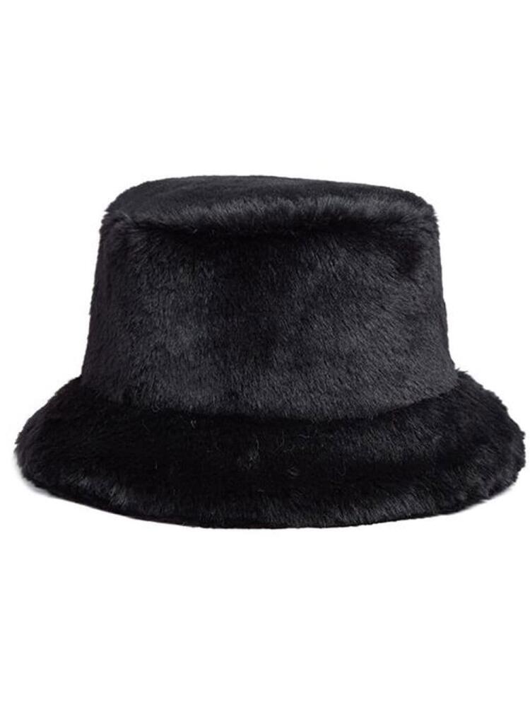 Apparis faux-fur bucket hat - Black Cover