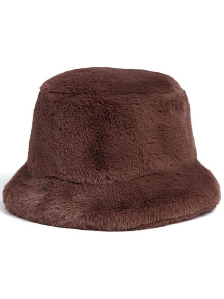 Apparis faux-fur bucket hat - Brown Cover