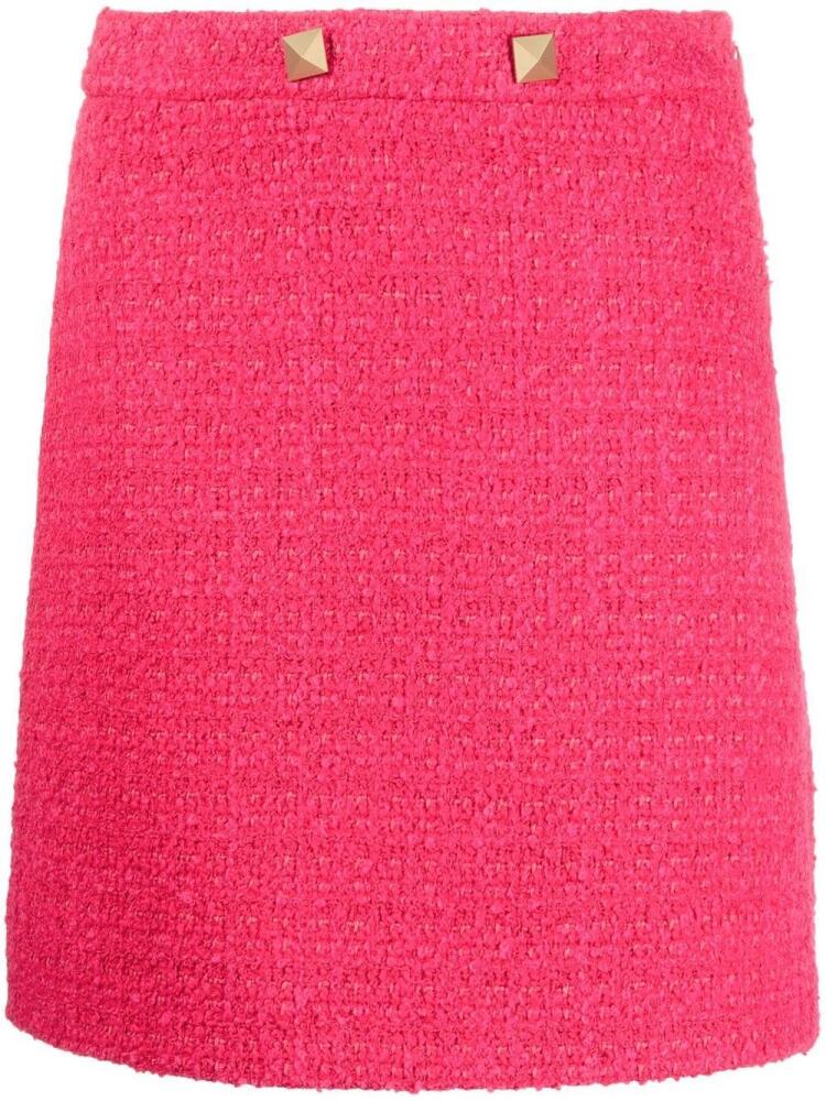 Valentino Garavani tweed mini skirt - Pink Cover