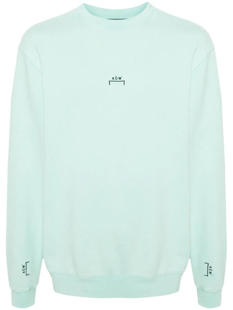 A-COLD-WALL* Essential cotton sweatshirt - Blue Cover