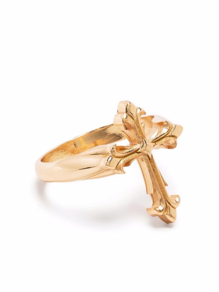 Emanuele Bicocchi Fleury Cross ring - Gold Cover