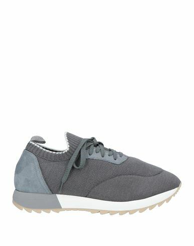 Andrea Ventura Firenze Man Sneakers Grey Leather Cover