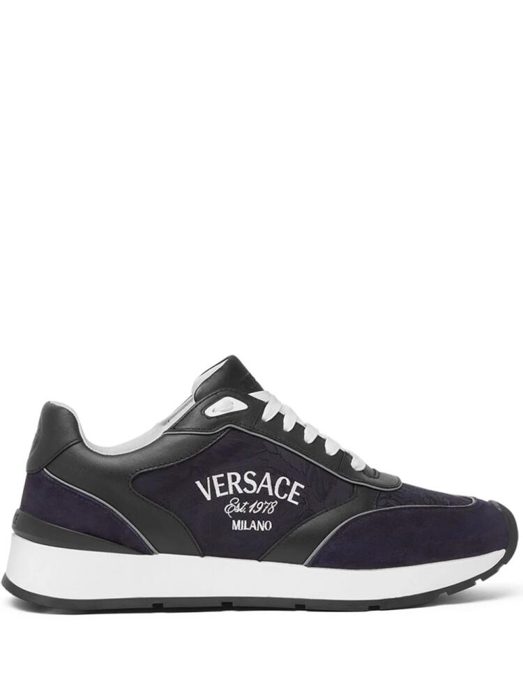 Versace Milano lace-up sneakers - Black Cover