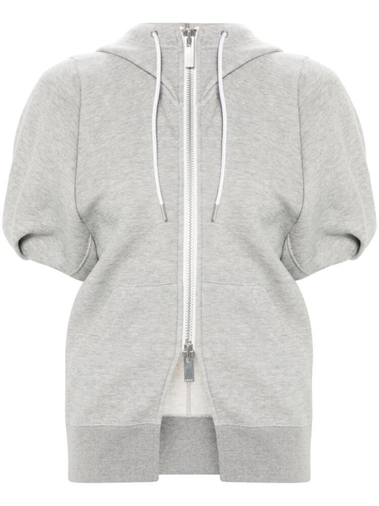 sacai Sponge Sweat hoodie - Grey Cover