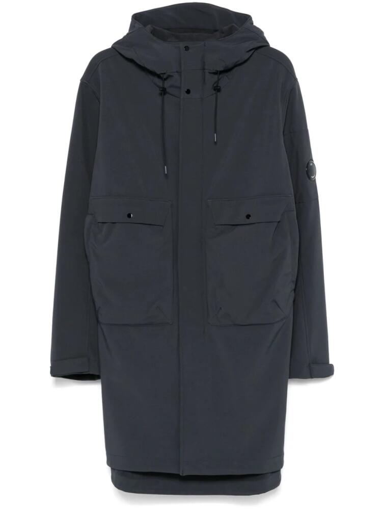 C.P. Company Shell-R parka coat - Blue Cover