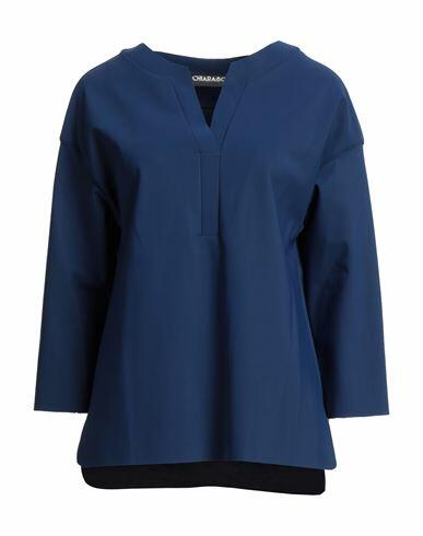 Chiara Boni La Petite Robe Woman Top Midnight blue Polyamide, Elastane Cover