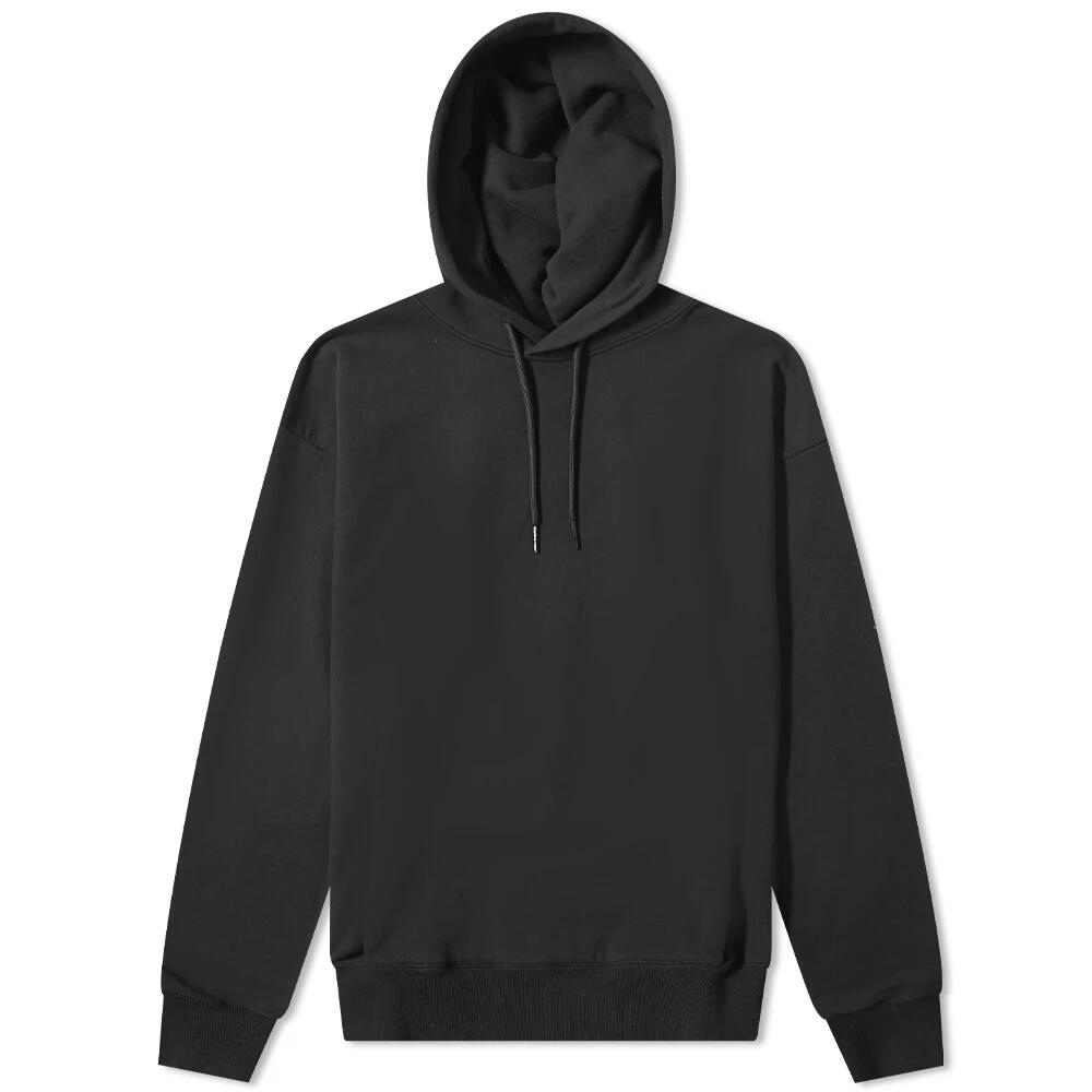 Martine Rose Men's Back Logo Popover Hoodie in Black Cover