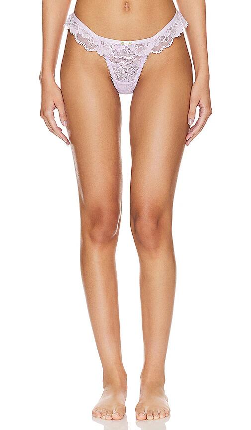 KAT THE LABEL Nadia Thong in Lavender Cover