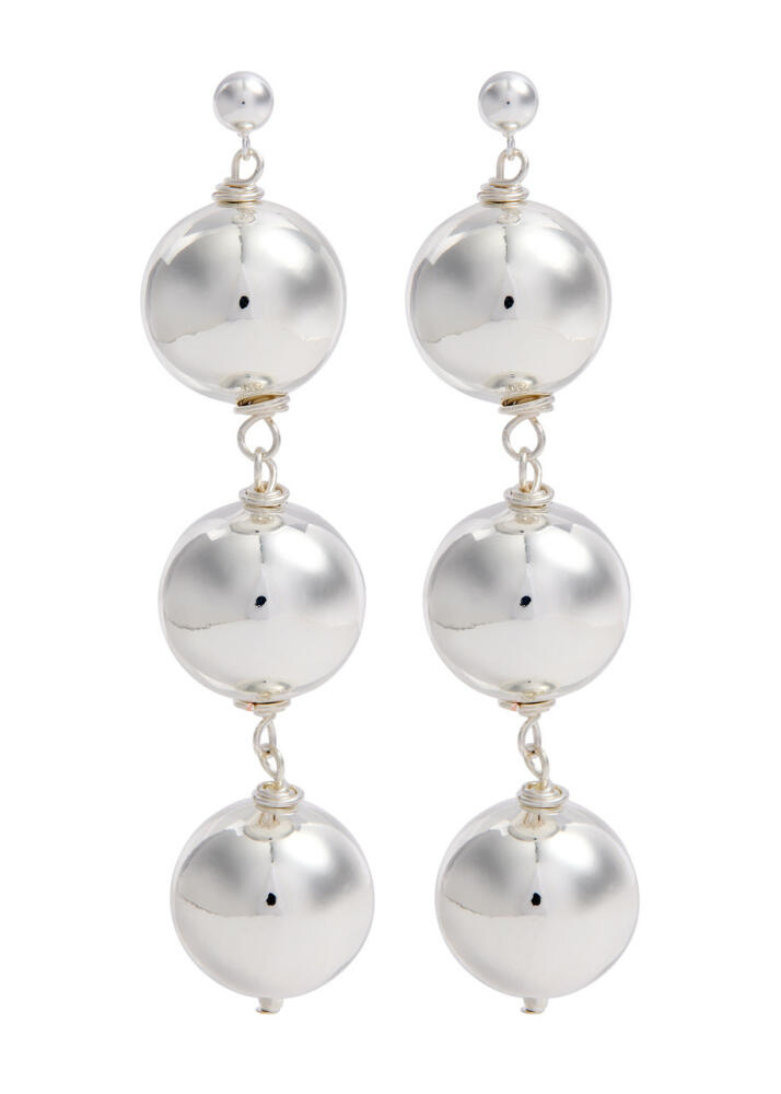 Pearl Octopuss.y Sterling Silver Sphere Drop Earrings Cover