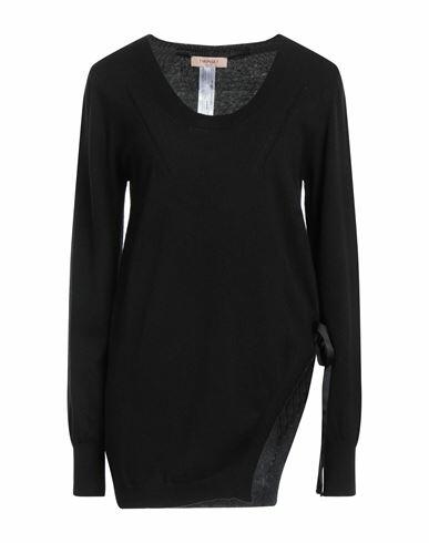 Twinset Woman Sweater Black Polyamide, Viscose, Wool, Cashmere Cover