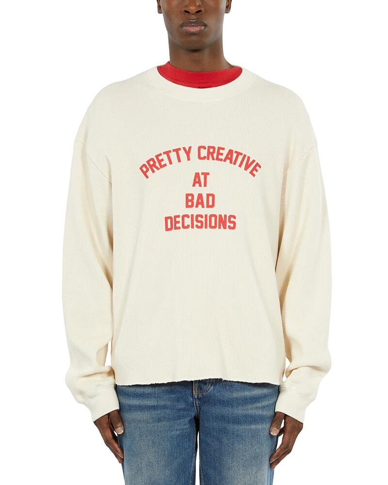 The Kooples Wide Cut Text Graphic Sweatshirt Cover