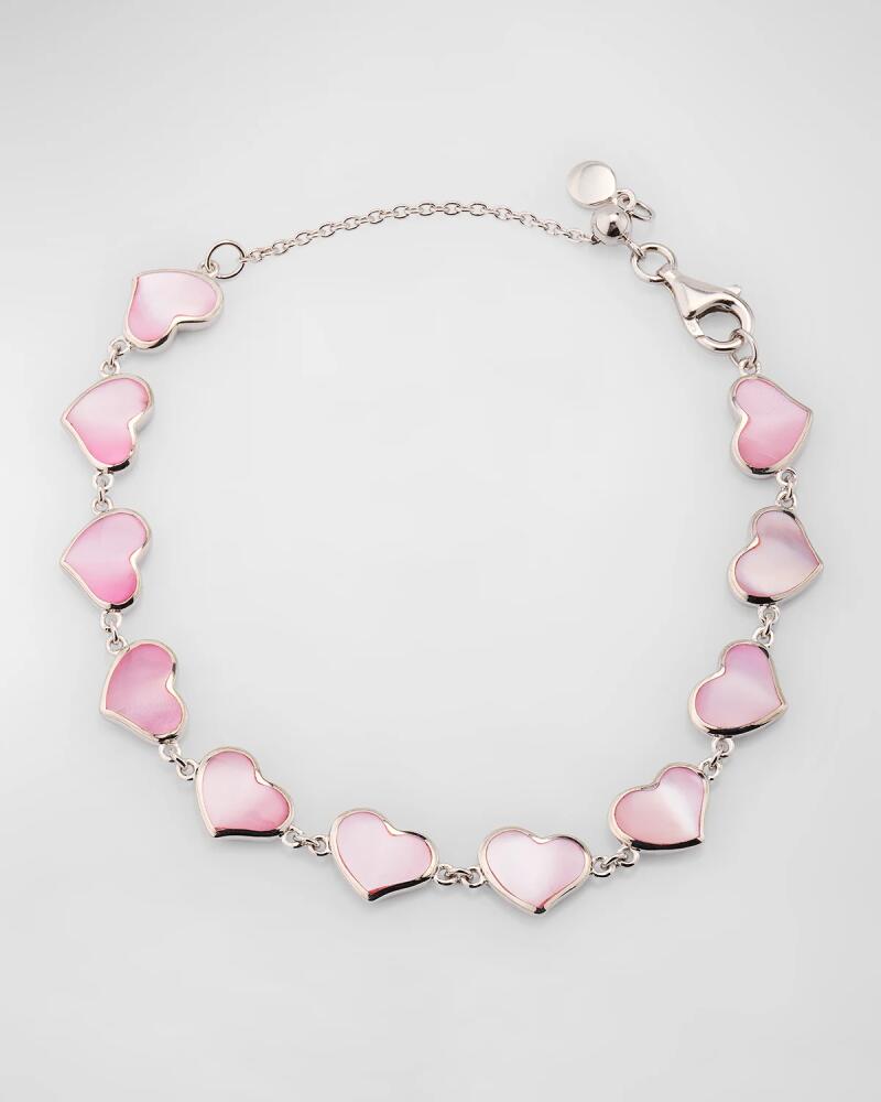 Jan Leslie All Around Heart Mother-Of-Pearl Bracelet Cover