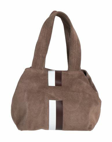 Mia Bag Woman Handbag Khaki Soft Leather Cover