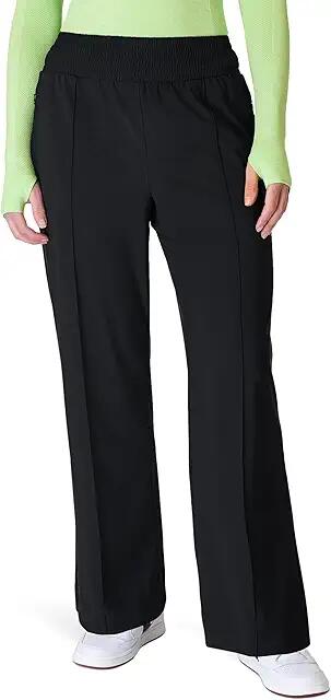 Sweaty Betty Explorer Wide Leg Track Pants (Black) Women's Clothing Cover