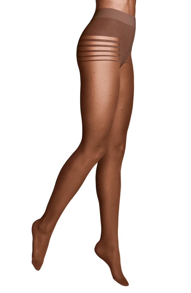 ITEM m6 Invisible Compression Tights in Milk Chocolate Cover