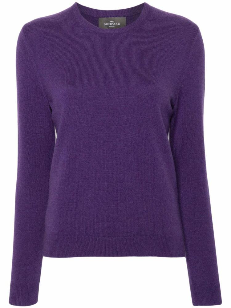 Eric Bompard Classic crew-neck sweater - Purple Cover