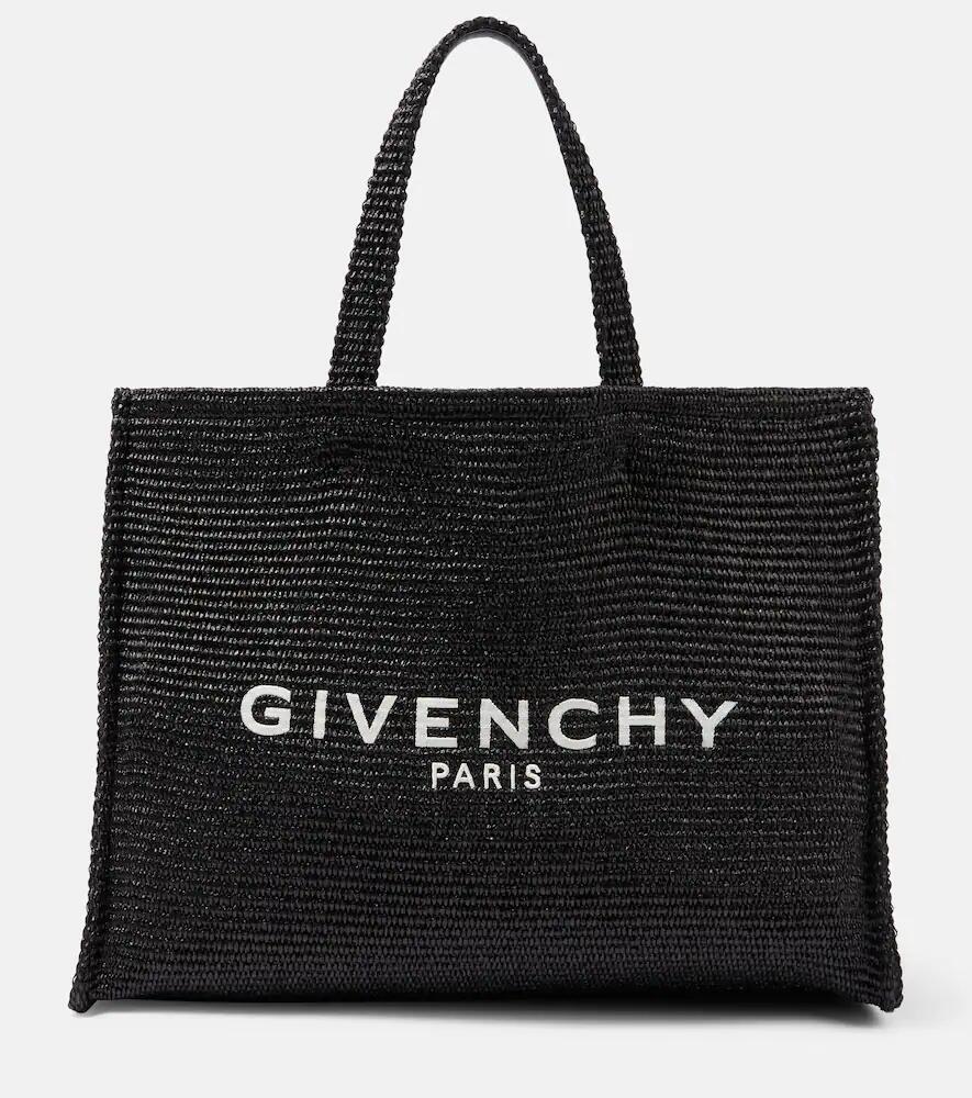 Givenchy G-Tote Medium raffia tote bag Cover