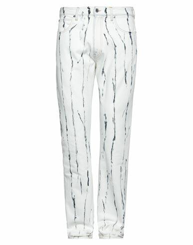 Just Cavalli Man Jeans Off white Cotton Cover