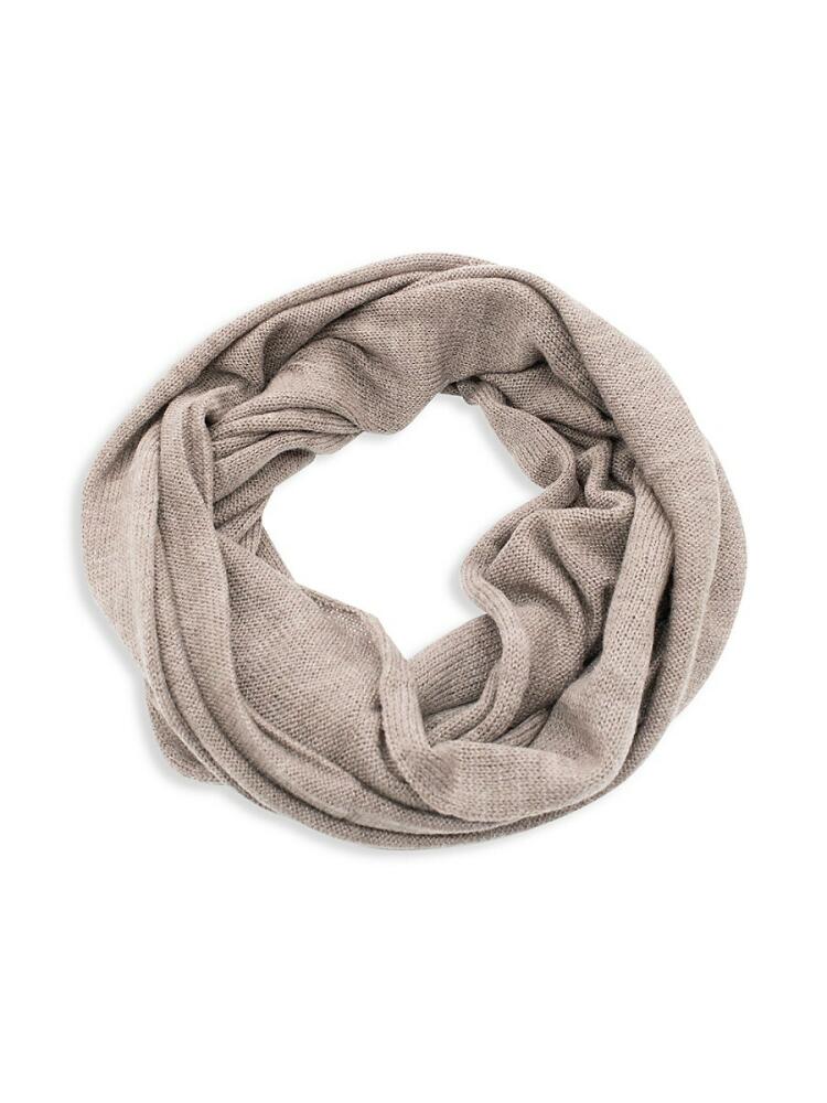 Portolano Men's Merino Wool Circle Scarf - Fango Cover