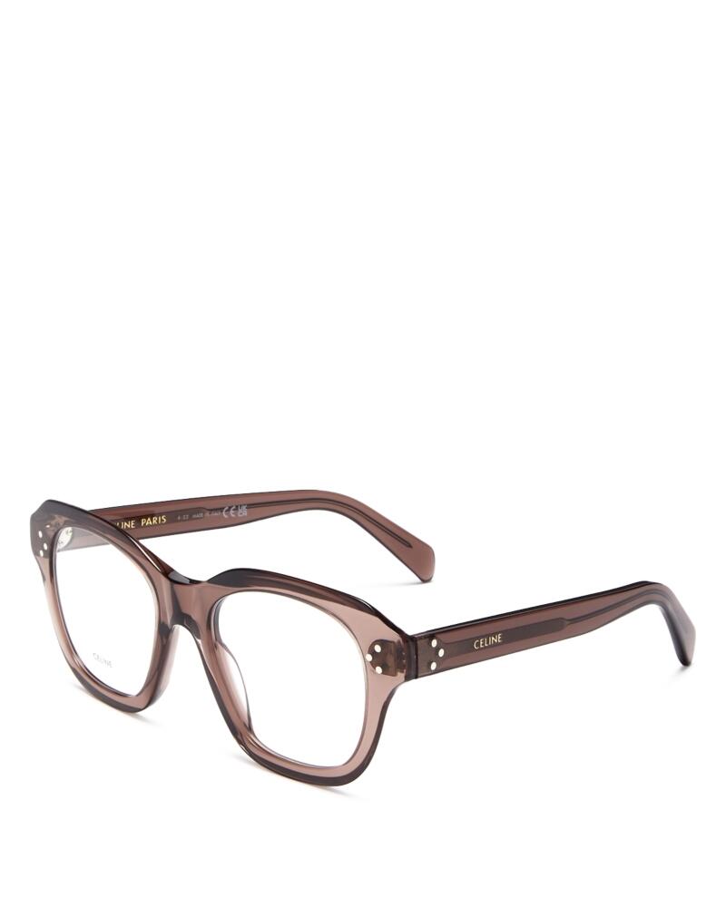 Celine Bold 3 Dots Hd Geometric Eyeglasses, 50mm Cover