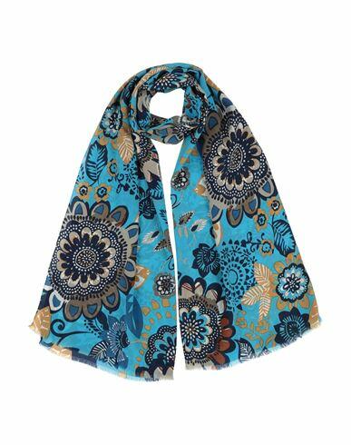 Franco Bassi Man Scarf Azure Silk Cover