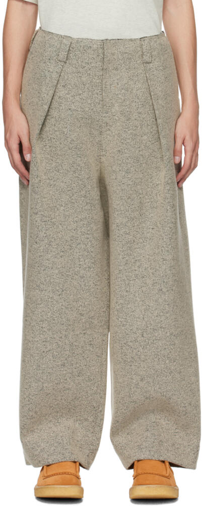 ADER error Gray Faded Trousers Cover