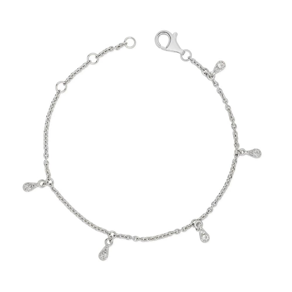 Lucy Quartermaine Skinny Drip Multi Bracelet in Sterling Silver Cover