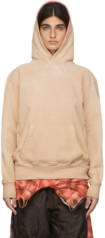 NotSoNormal Beige Cotton Hoodie Cover