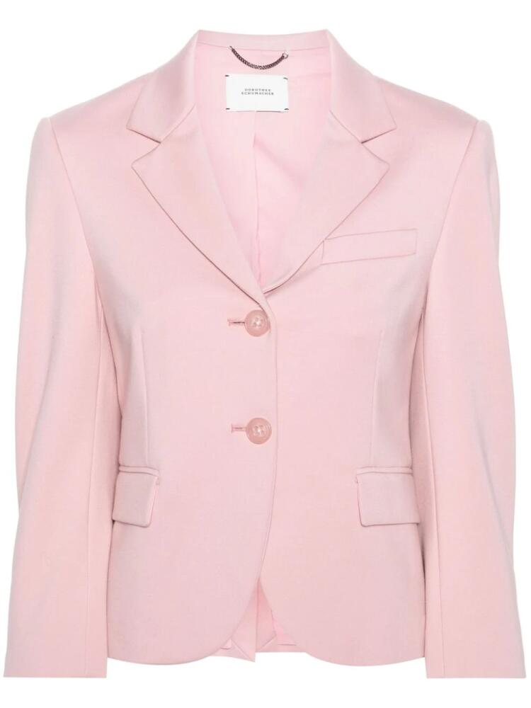 Dorothee Schumacher wool-blend blazer - Pink Cover