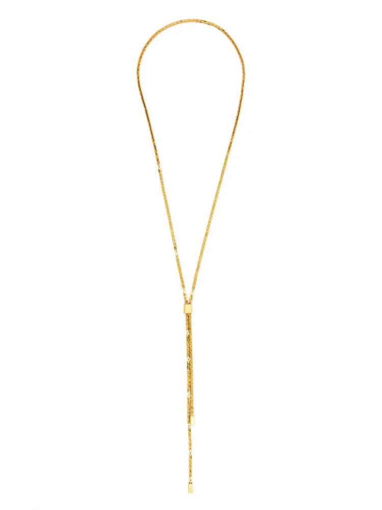 TOM FORD Bianca lariat-chain necklace - Gold Cover