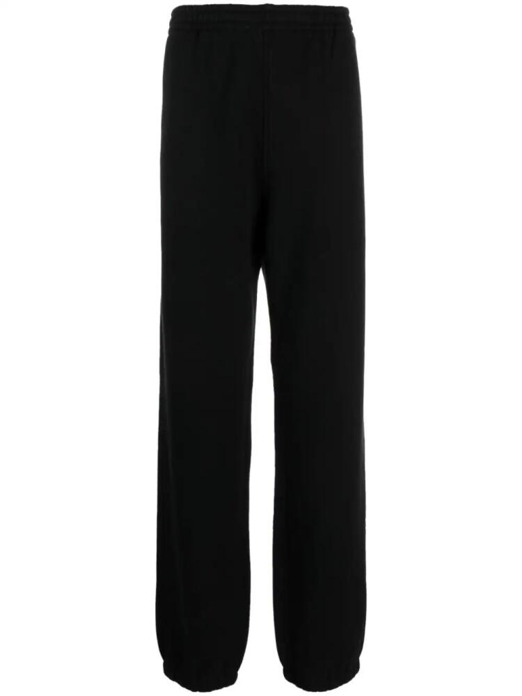 Auralee Smooth Soft cotton track pants - Black Cover