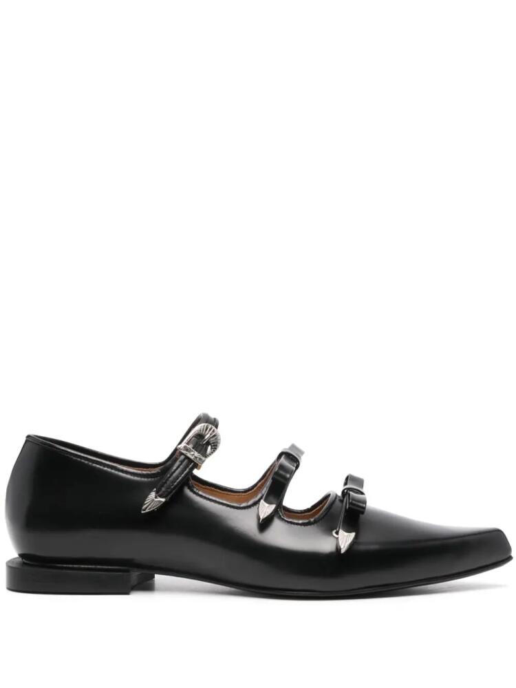 Toga Pulla buckled ballet flats - Black Cover