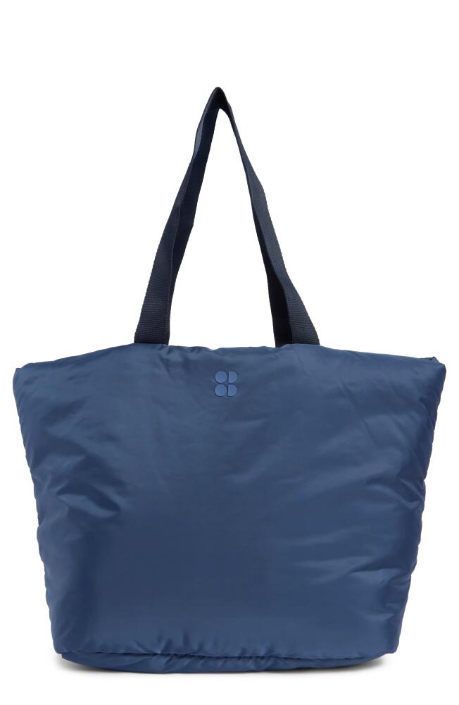 Sweaty Betty Color Pop Gym Bag in Oxford Blue Cover