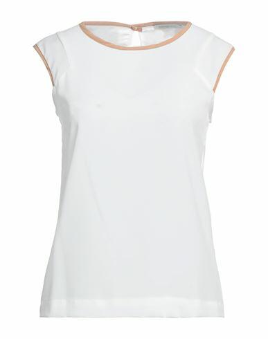 Biancoghiaccio Woman Top White Polyester Cover