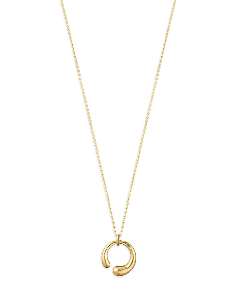 Georg Jensen 18K Yellow Gold Mercy Small Pendant Necklace, 17.72 Cover