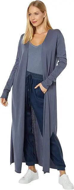 Splendid Niamh Long Cardigan (Ash Navy) Women's Clothing Cover